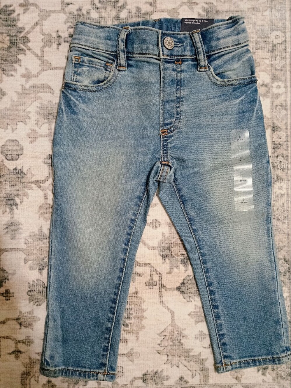 NWT, Gap Slim Cut Jeans, 2T